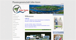 Desktop Screenshot of pfarreiengemeinschaft-zeller-hamm.de